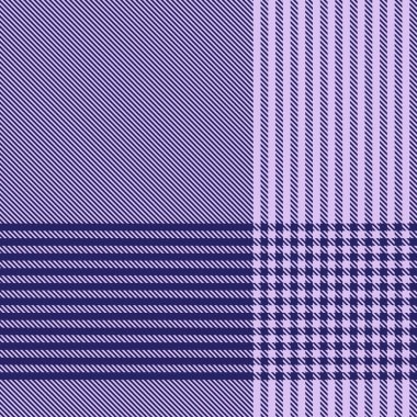 Pastel Asimetrik Ekose desenli moda tekstil ve grafikleri için uygun