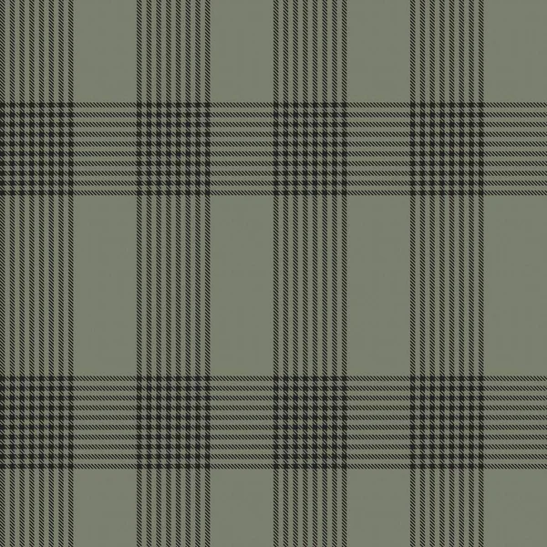 Zielony Asymetryczny Plaid Teksturowany Bezszwowy Wzór Nadaje Się Mody Tekstyliów — Wektor stockowy