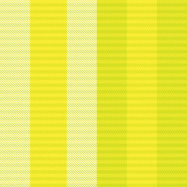 Sárga Aszimmetrikus Kockás Texturált Zökkenőmentes Minta Alkalmas Divat Textil Grafika — Stock Vector
