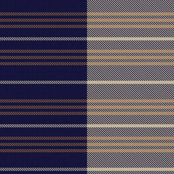 Marron Asymétrique Plaid Motif Sans Couture Texturé Adapté Pour Les — Image vectorielle