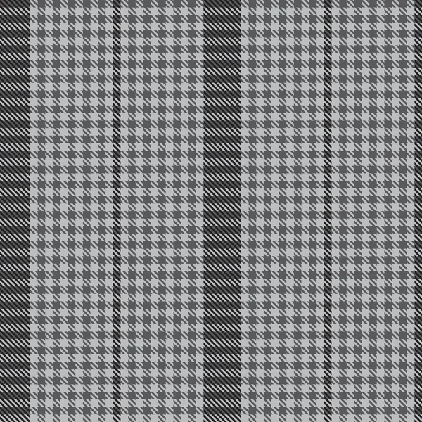Fekete Fehér Aszimmetrikus Kockás Texturált Zökkenőmentes Minta Alkalmas Divat Textil — Stock Vector