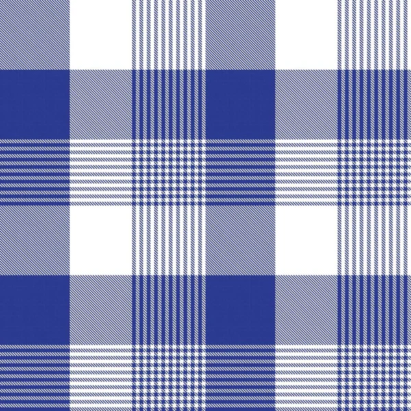 Azul Assimétrico Xadrez Texturizado Sem Costura Padrão Adequado Para Têxteis —  Vetores de Stock