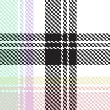 Gökkuşağı Pastel Ekoseli Moda tekstil ve grafikleri için kusursuz desen