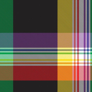 Gökkuşağı Ekoseli, kareli, ekose desenli moda tekstil ve grafikleri için uygun