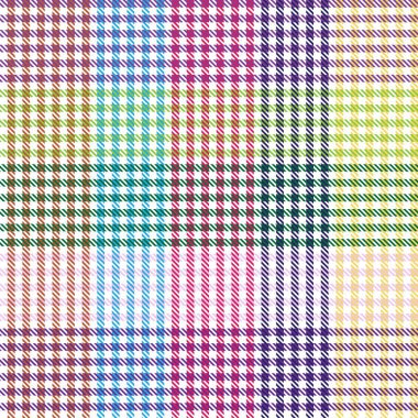 Gökkuşağı Pastel Ekoseli Moda tekstil ve grafikleri için kusursuz desen