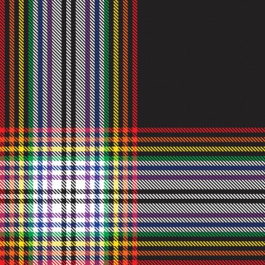 Gökkuşağı Ekoseli, kareli, ekose desenli moda tekstil ve grafikleri için uygun