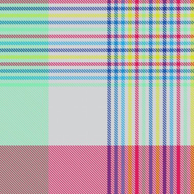 Gökkuşağı Pastel Ekoseli Moda tekstil ve grafikleri için kusursuz desen