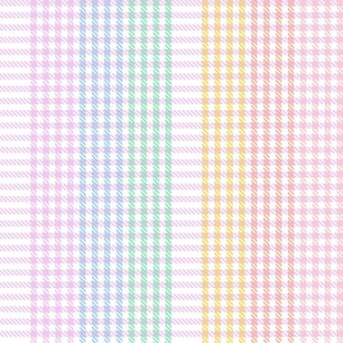 Gökkuşağı Pastel Ekoseli Moda tekstil ve grafikleri için kusursuz desen