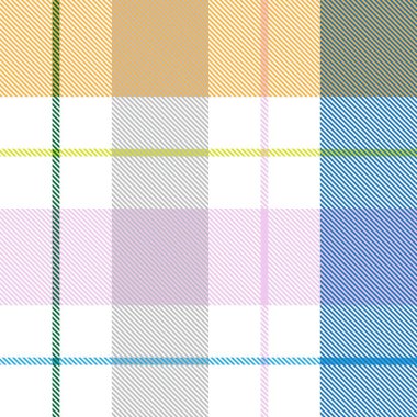 Gökkuşağı Pastel Ekoseli Moda tekstil ve grafikleri için kusursuz desen