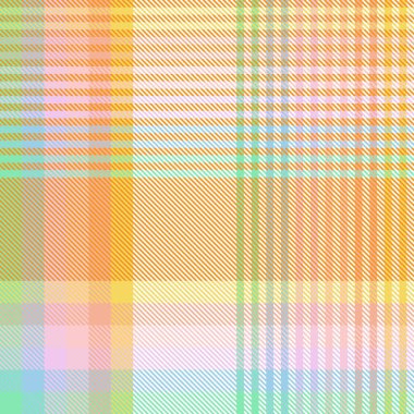 Gökkuşağı Pastel Ekoseli Moda tekstil ve grafikleri için kusursuz desen