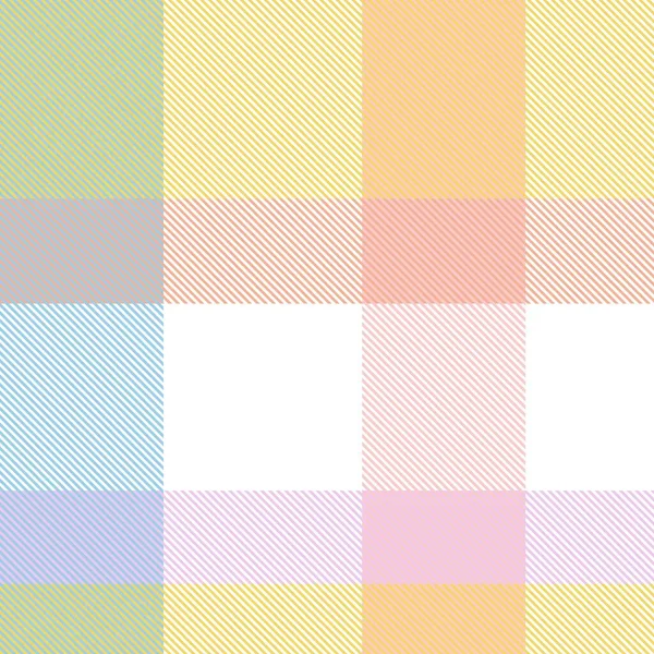 Rainbow Pastel Patrón Sin Costura Cuadros Para Textiles Gráficos Moda — Archivo Imágenes Vectoriales