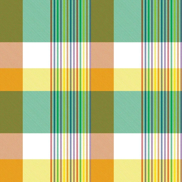 Rainbow Плед Клетчатый Тартан Бесшовный Узор Подходит Моды Текстиля Графики — стоковый вектор