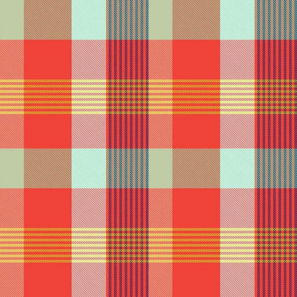 Patrón Sin Costura Texturizado Cuadros Colorido Para Textiles Gráficos Moda — Vector de stock