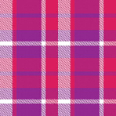 Mor Asimetrik Ekose desenli, moda tekstil ve grafikleri için uygun.