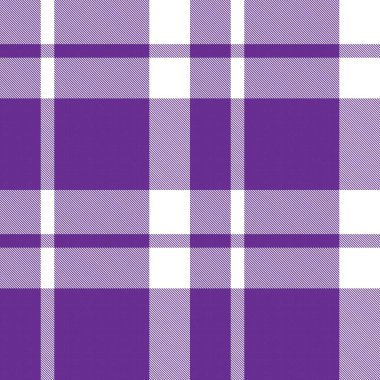 Mor Asimetrik Ekose desenli, moda tekstil ve grafikleri için uygun.