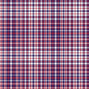 Moda tekstil ve grafikleri için uygun kırmızı asimetrik ekoseli desensiz desen