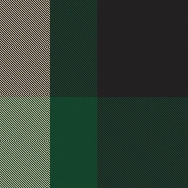 Moda tekstil ve grafikleri için uygun yeşil asimetrik desenli dikişsiz desen