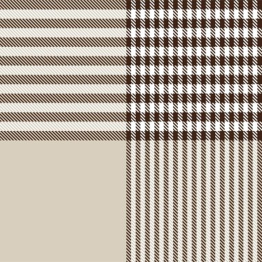 Moda tekstil ve grafikleri için uygun kahverengi asimetrik desenli dikişsiz desen