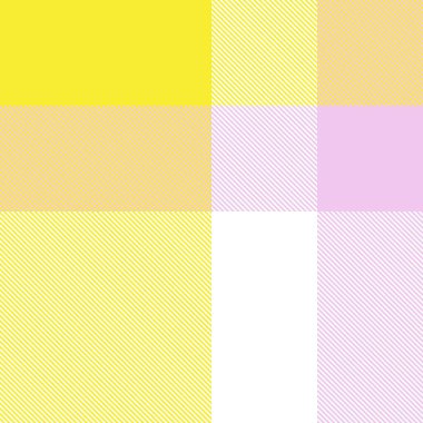 Moda tekstil ve grafikleri için uygun sarı asimetrik ekose desenli kusursuz desen