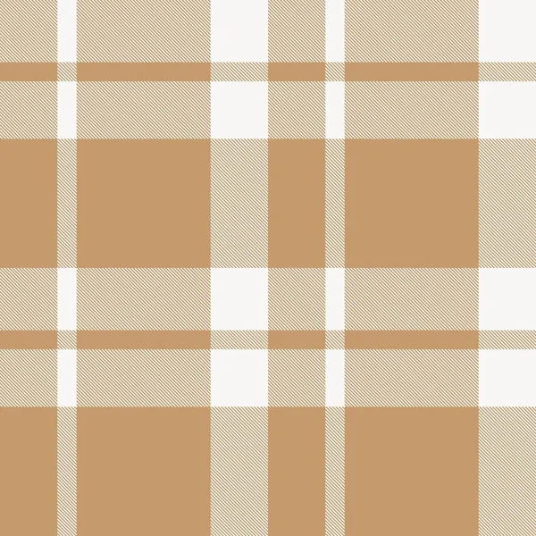 Brown Asymtric Plaid 텍스처없는 직물과 그래픽에 — 스톡 벡터