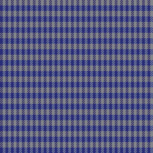 蓝色非对称格子结构无缝图案 适用于时尚纺织品和图形 — 图库矢量图片