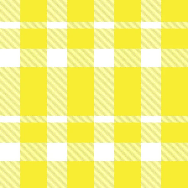 Patrón Sin Costura Texturizado Cuadros Asimétrico Amarillo Adecuado Para Textiles — Vector de stock