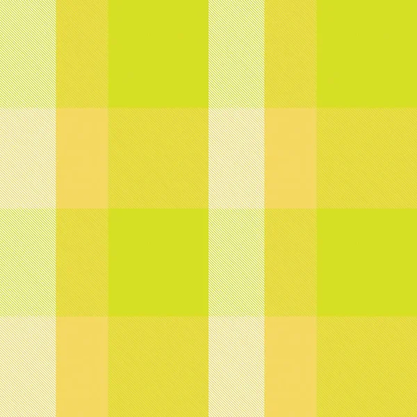 Желтый Асимметричная Клетчатая Текстура Бесшовный Узор Подходит Моды Текстиля Графики — стоковый вектор