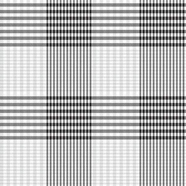 Modèle Sans Couture Texturé Carreaux Asymétriques Noir Blanc Adapté Aux — Image vectorielle