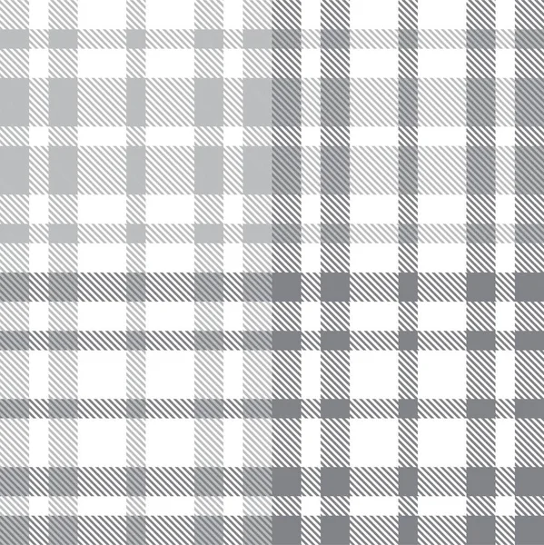 Black White Asymtric Plaid 텍스처없는 직물과 그래픽에 — 스톡 벡터