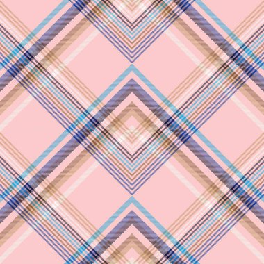 Renkli Chevron Ekose Tartan. Moda tekstil ve grafikleri için uygun desensiz desen tasarımı.