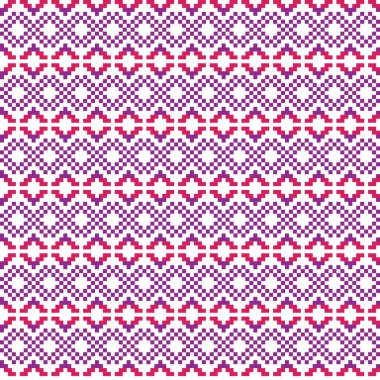 Moda tekstil, örgü ve grafikleri için mor Noel panayır desenli arka plan