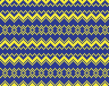 Moda tekstil, örgü ve grafikleri için sarı Noel panayır desenli arka plan