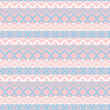 Moda tekstil, örgü ve grafikleri için Pastel Noel panayırı şablon arka planı