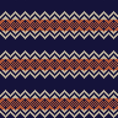 Moda tekstil, örgü ve grafikler için kahverengi Noel panayırı desenli arka plan