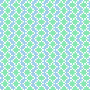 Pastel Argyle. Moda tekstili, örgü ve grafikler için uygun elmas şekilli kusursuz bir arkaplan.