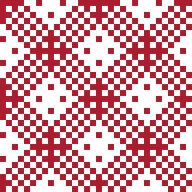 Moda tekstil, örgü ve grafikleri için kırmızı Noel panayırı desenli arka plan