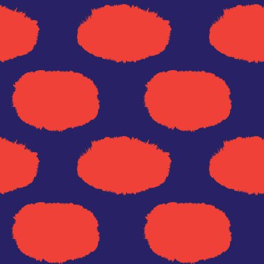 Moda baskıları, ev eşyaları, grafikler, arka planlar için turuncu fırça desenli kürk deseni tasarımı