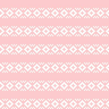 Moda tekstil, örgü ve grafikleri için Pastel Noel panayırı şablon arka planı