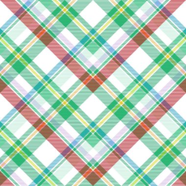 Gökkuşağı Pastel Sembol Ekoseli Moda tekstil ve grafikleri için uygun desensiz desen tasarımı