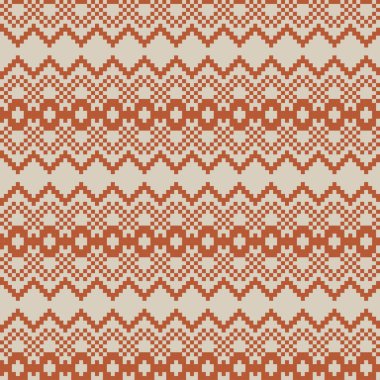 Moda tekstil, örgü ve grafikler için kahverengi Noel panayırı desenli arka plan