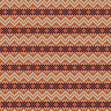 Moda tekstil, örgü ve grafikler için kahverengi Noel panayırı desenli arka plan