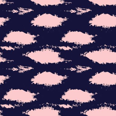Moda baskıları, ev eşyaları, grafikler, arka planlar için pembe fırça desenli kürk deseni tasarımı
