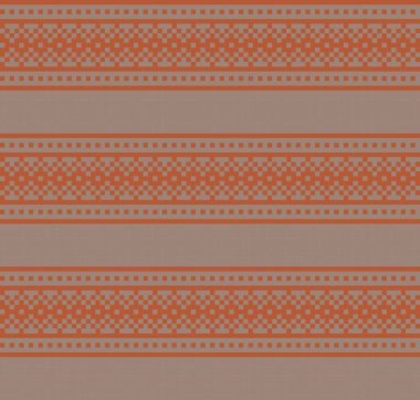 Moda tekstil, örgü ve grafikler için kahverengi Noel panayırı desenli arka plan