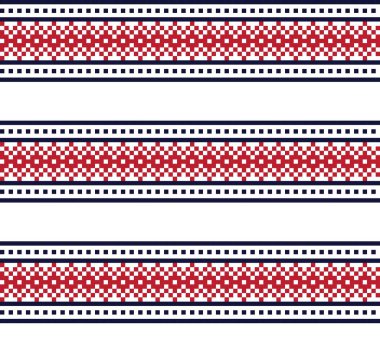 Moda tekstil, örgü ve grafikleri için kırmızı Noel panayırı desenli arka plan