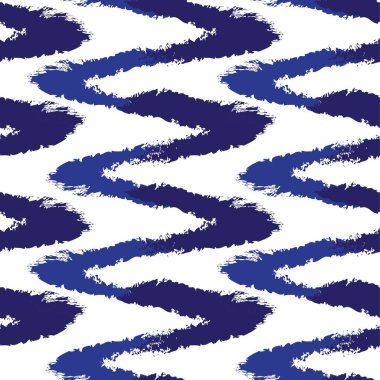 Moda baskıları, ev eşyaları, grafikler, arka planlar için mavi fırça desenli kürk deseni tasarımı