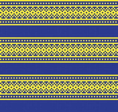 Moda tekstil, örgü ve grafikleri için sarı Noel panayır desenli arka plan