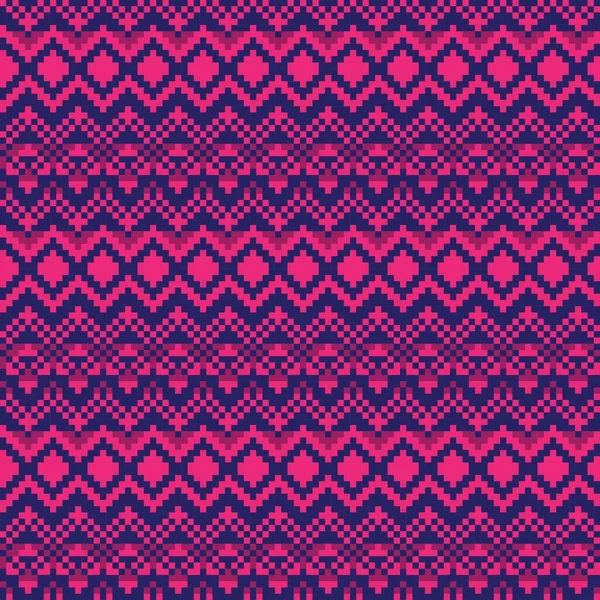 Fondo Patrón Isla Feria Navidad Púrpura Para Textiles Moda Prendas — Vector de stock