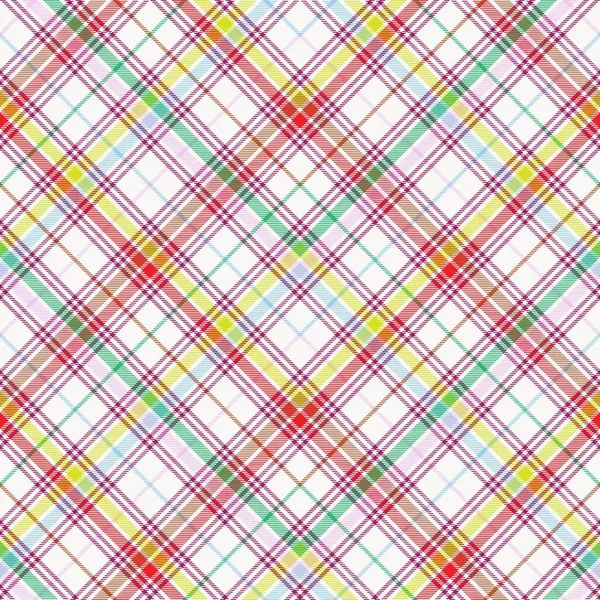 Chevron Plaid Tartan Coloré Texturé Design Sans Couture Adapté Aux — Image vectorielle