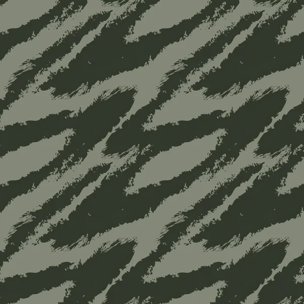 ファッションプリント 家庭用品 グラフィック 背景のための緑のブラシストローク毛皮のパターンデザイン — ストックベクタ