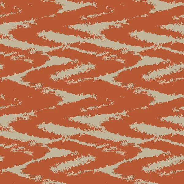 Orange Pinselstrich Pelzmuster Design Für Modedrucke Haushaltswaren Grafiken Hintergründe — Stockvektor